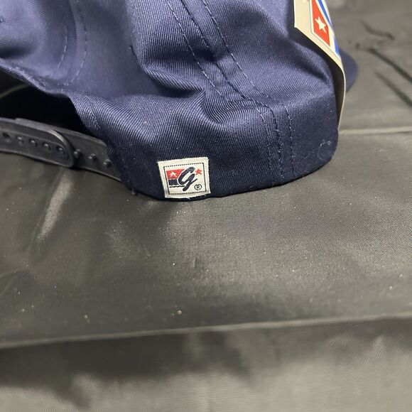 VTG 90s Notre Dame Snapback Hat The Game NCAA Fighting Irish Cap - Picture 4 of 7